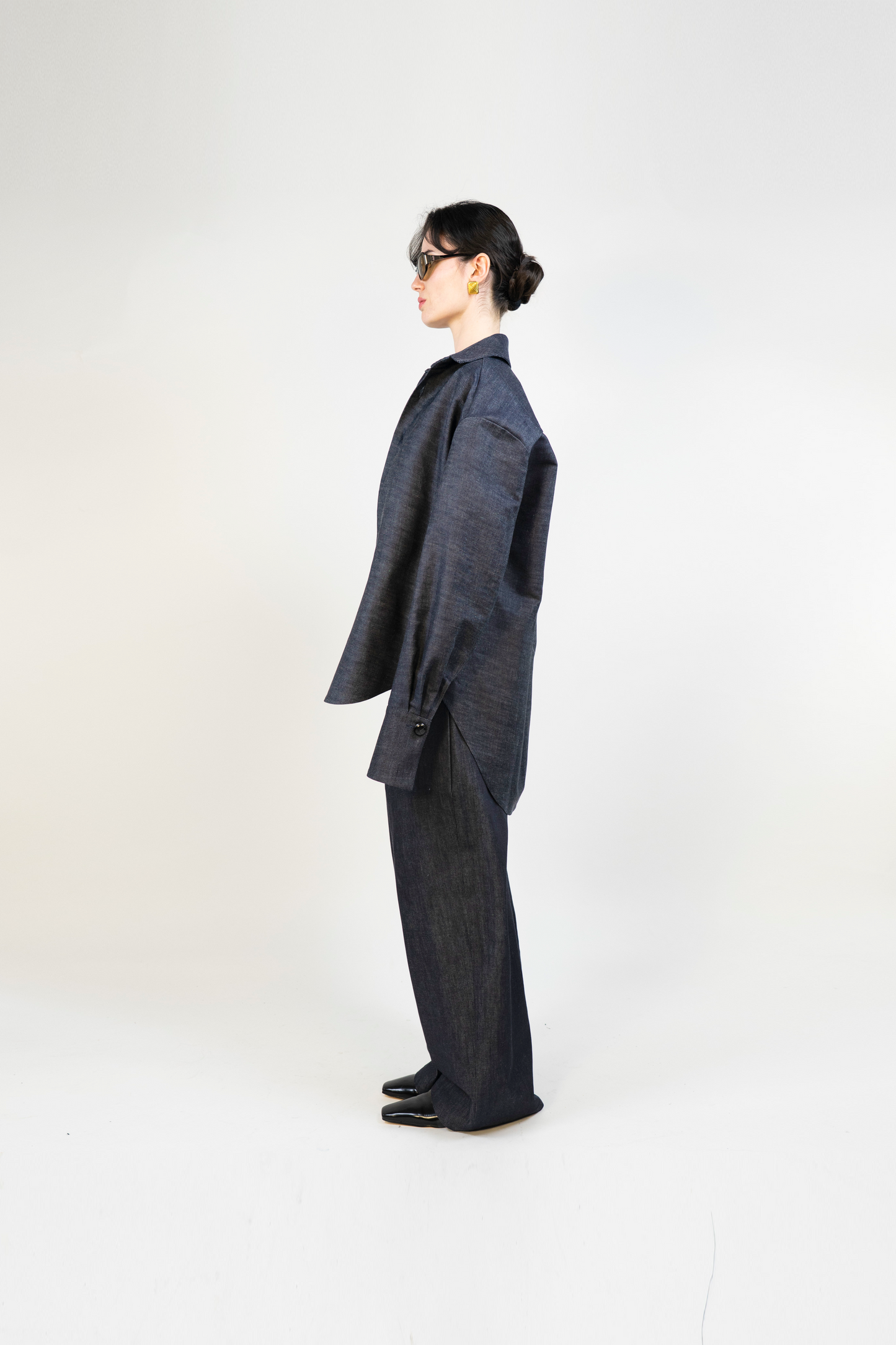 Earhart Trousers in Japanese Denim