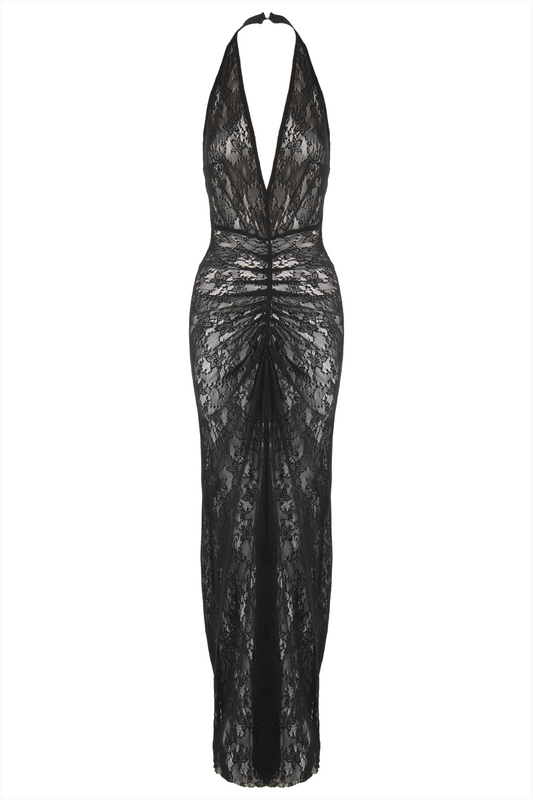 Hedy Dress in Black Lace