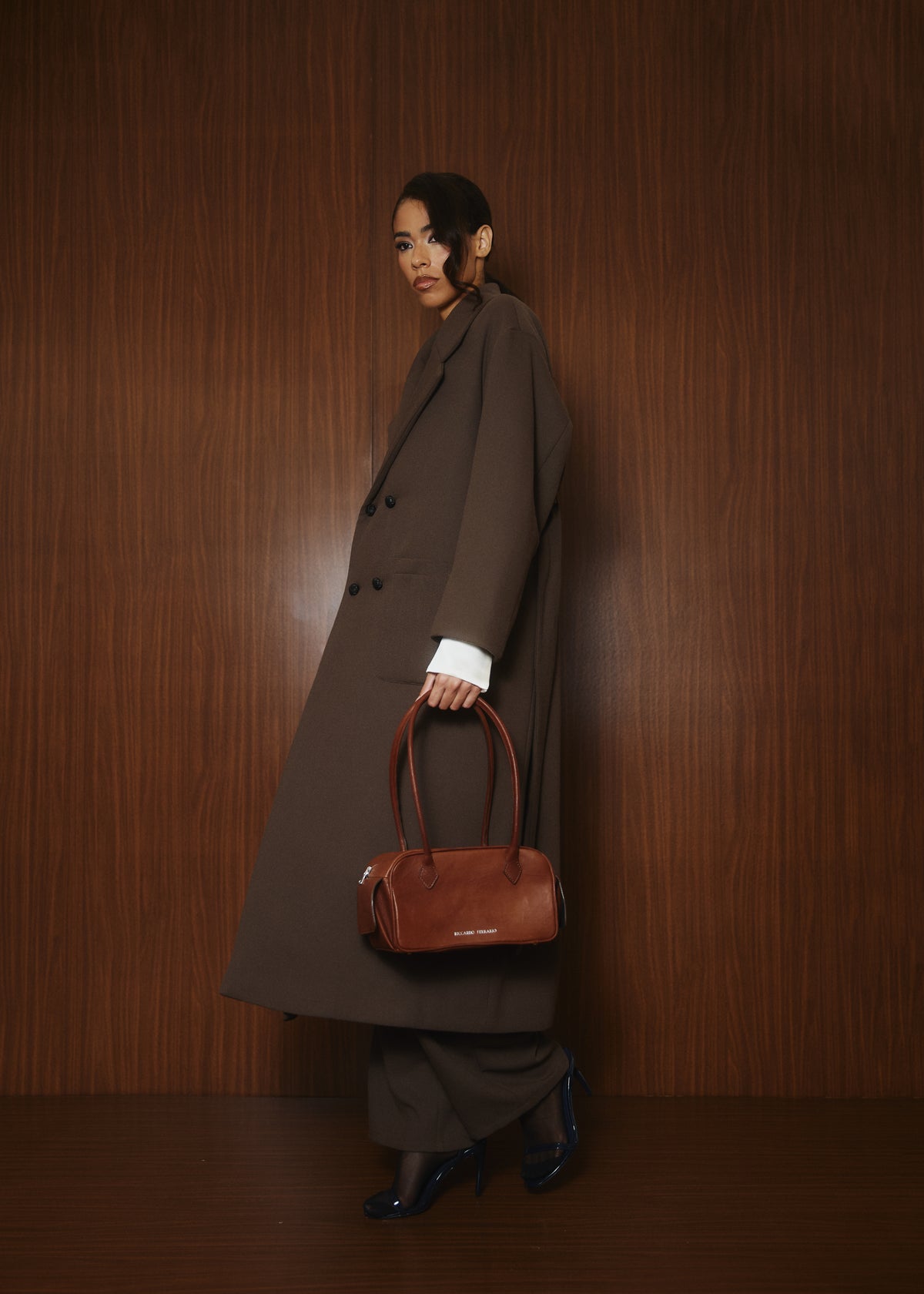 Milord Coat in Wool Crêpe