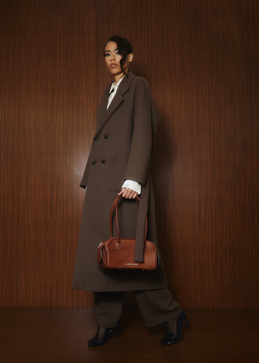Milord Coat in Wool Crêpe