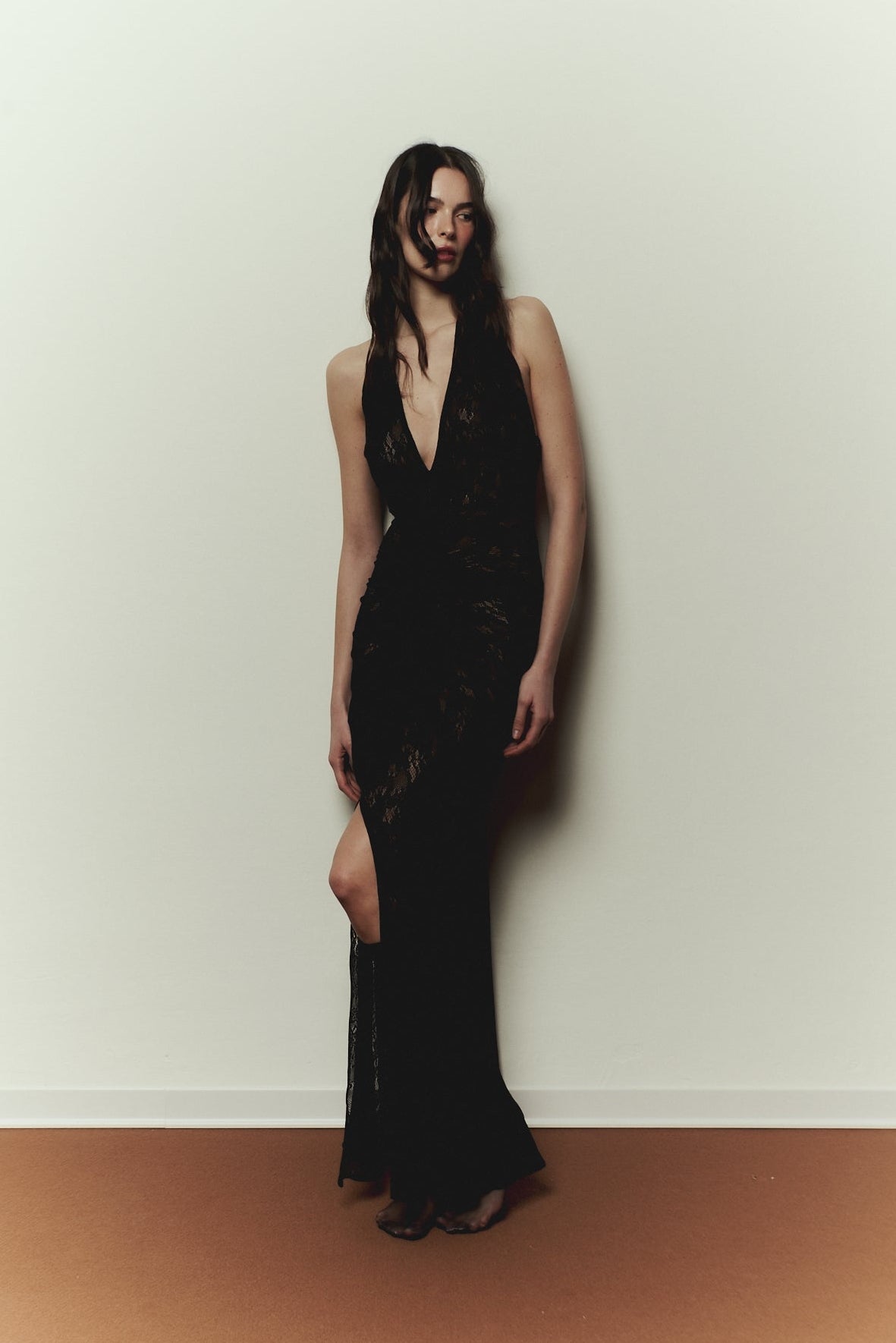 Hedy Dress in Black Lace