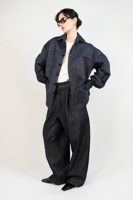 Earhart Trousers in Japanese Denim