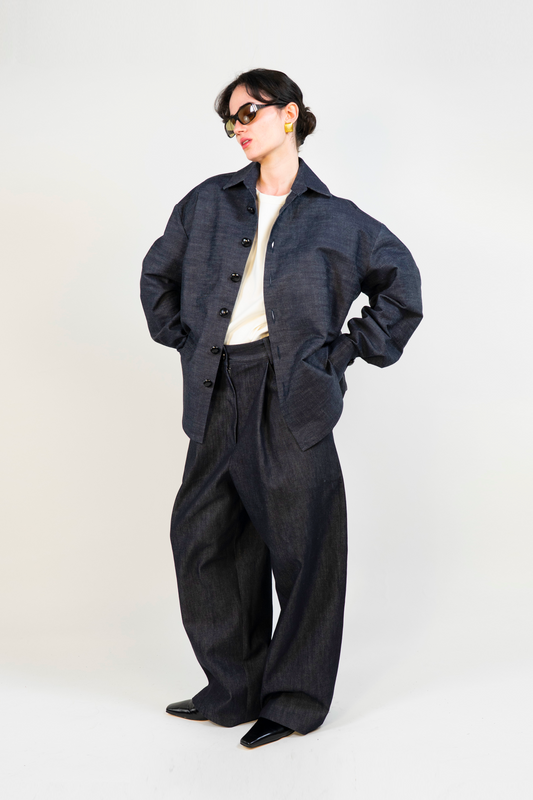 Earhart Trousers in Japanese Denim