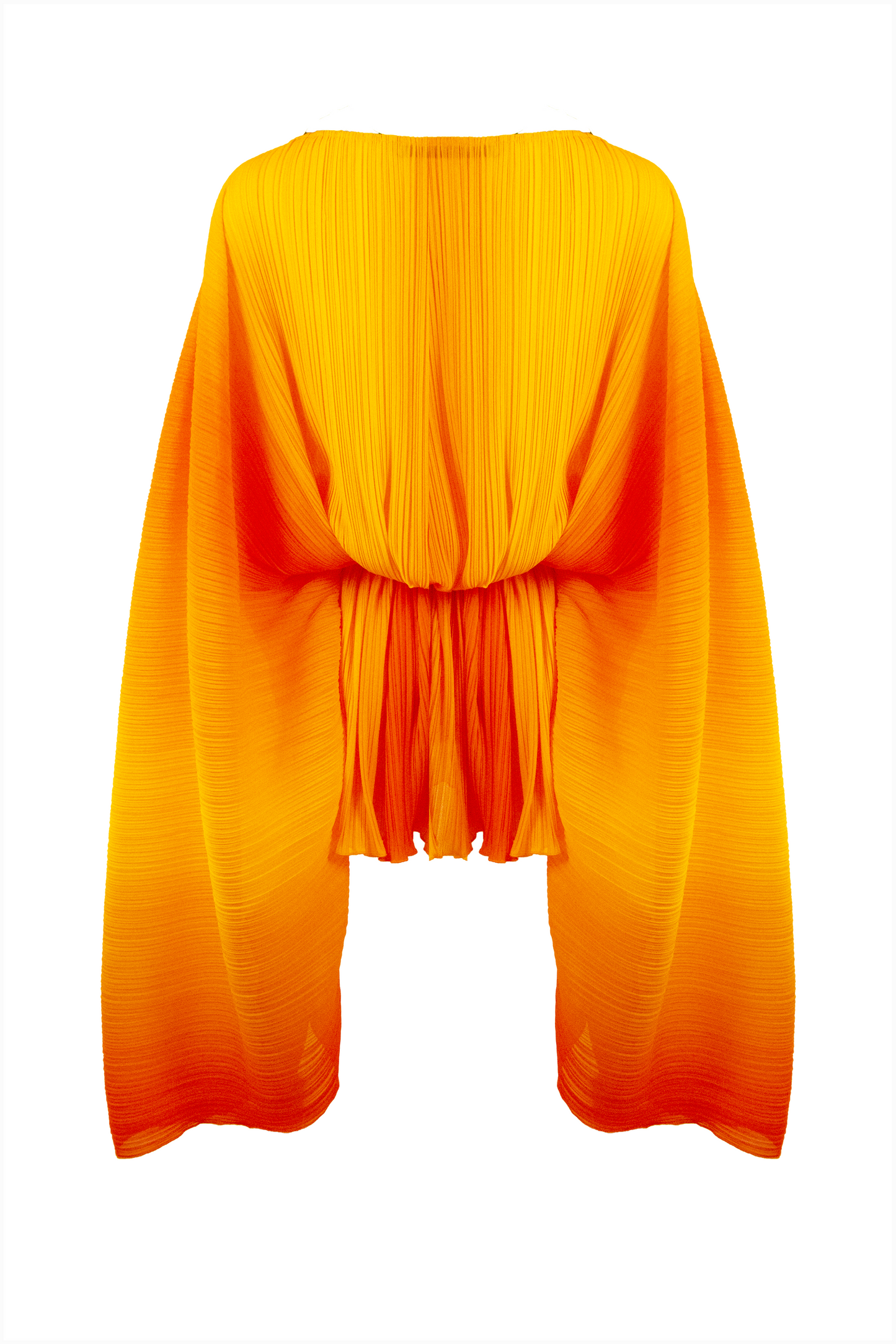 Kimono Dress in Poppy Plissé
