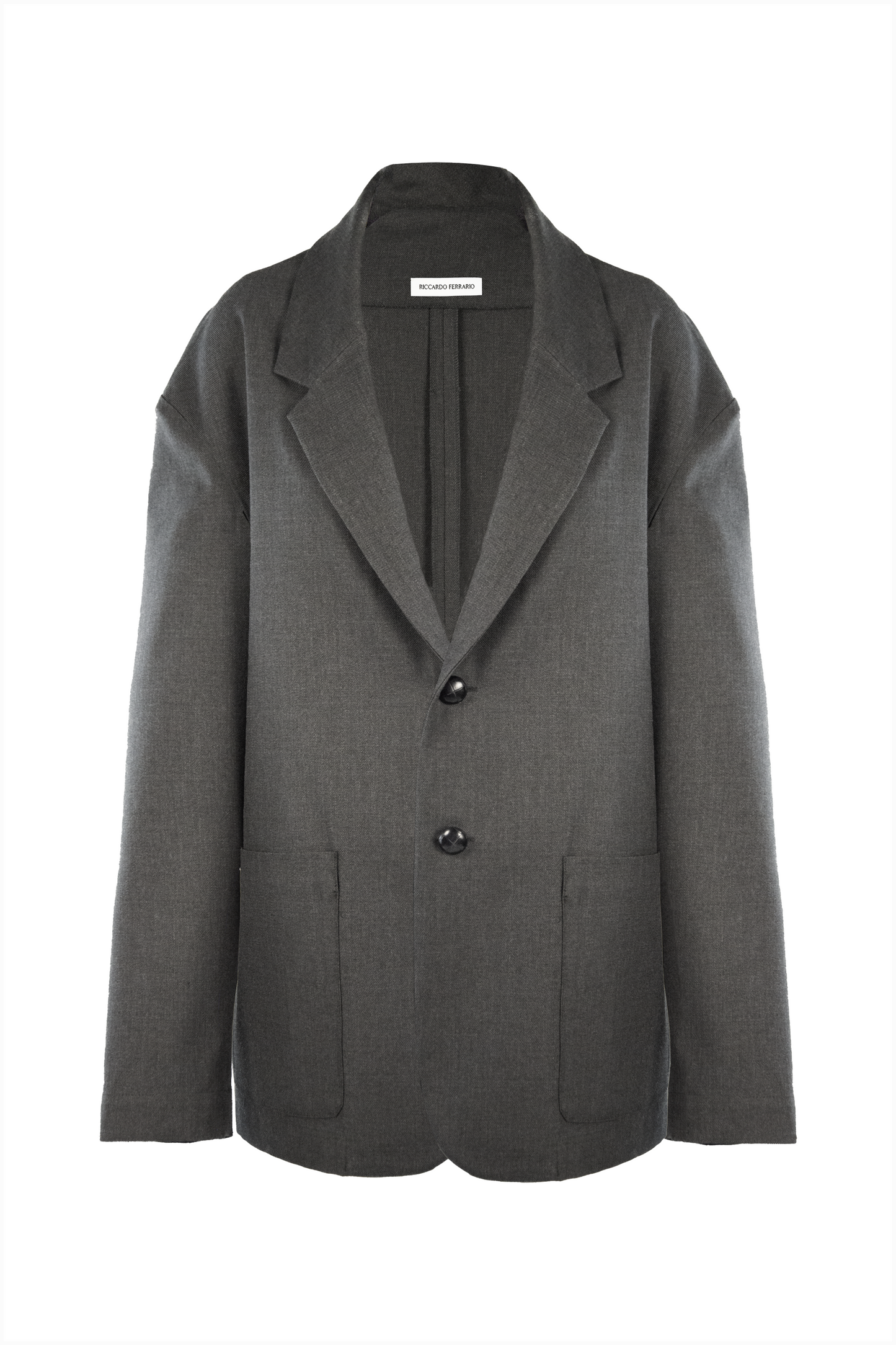 Painter Blazer in Grey Flannel